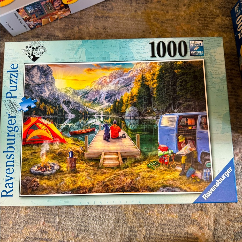 Ravensburger Puzzle - 1000 piece, used once